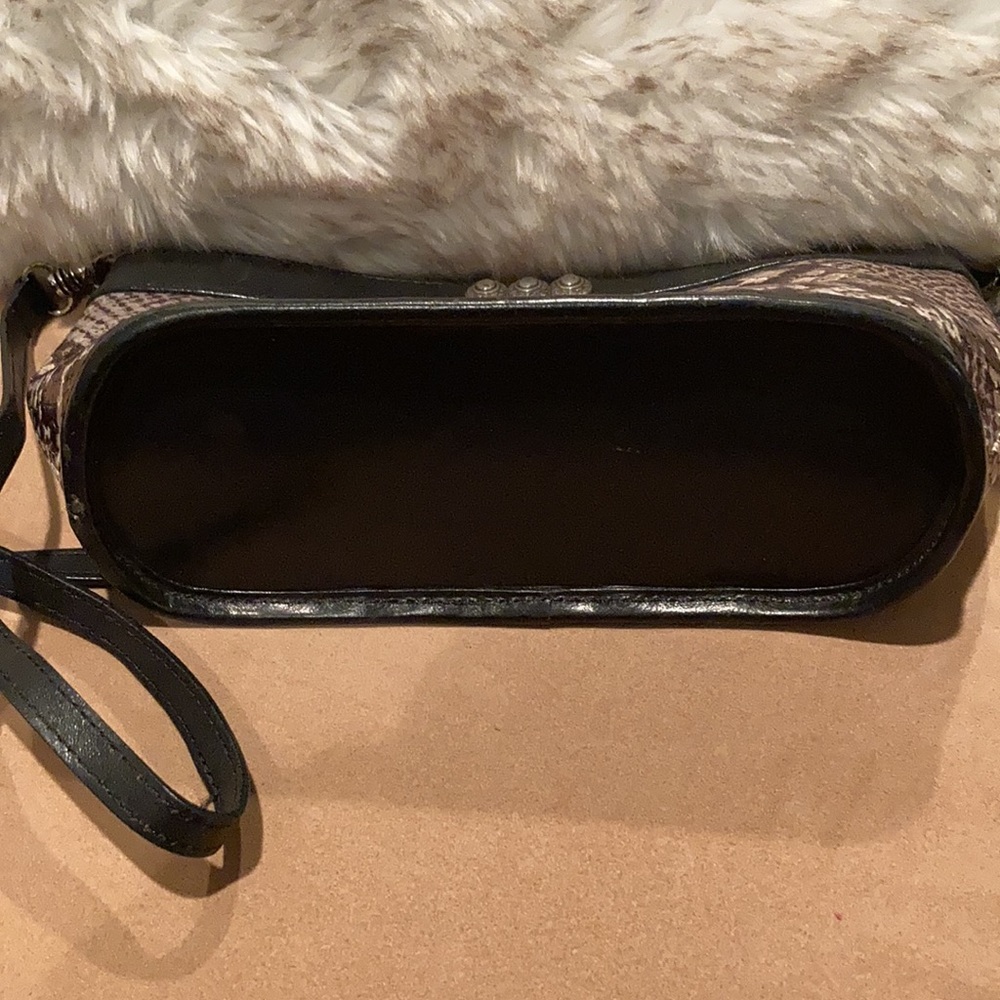 Brighton One World Python Crossbody Bag - image 8